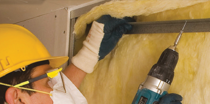 Isover wall insulation